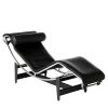 4 Chaise Longue À Reglage Continu By Le Corbusier & Pierre Jeanneret & Charlotte Perriand - Pelle nera*Cassina Online