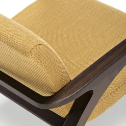 1983 Poltrona Gialla e Marrone di Franco Albini*Exteta Clearance