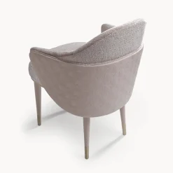 Adele Sedia in Tessuto Beige e Pelle*Visionnaire Hot