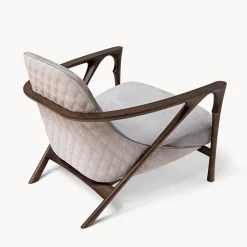 Alya Poltrona Lounge in Pelle Nabuk*Visionnaire Clearance