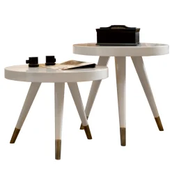 Andrea Gueridon Set di 2 tavolini a incastro*DOM Edizioni Online