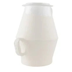 Annaffiatoio Bianco Latte 06 in ceramica bianca*Lando Discount
