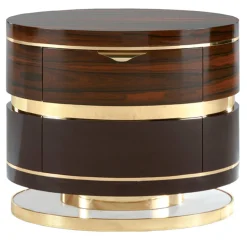 A/300-Nt Tavolino da notte in ebano*Zanaboni Best