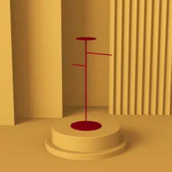 Appendiabiti e portaoggetti rossi di Stelo*Nunzia Ponsillo Hot