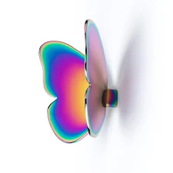 Appendiabiti Singolo Butterfly In Acciaio di Richard Hutten*Ghidini 1961 Clearance