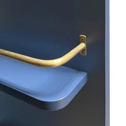 Armadietto MDF blu petrolio Curl*DLA Design Lab Best