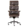 Armadillo 1 Poltrona da ufficio girevole con schienale alto marrone scuro di Rainer Bachschmid*Altek Italia Design Online