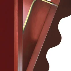 Armadio a 2 ante in MDF Curl Fire Red*DLA Design Lab