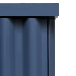Armadio a 2 ante in MDF Curl Petrol Blue*DLA Design Lab Sale