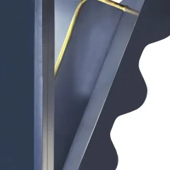 Armadio a 2 ante in MDF Curl Petrol Blue*DLA Design Lab Sale