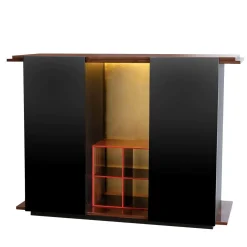 Armadio a 2 porte Kos nero*Garbarino Collections Discount