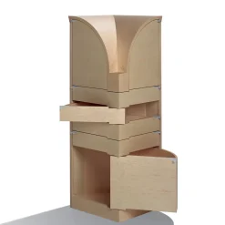 Armadio ad angolo in legno d'acero chiaro Nyn*Giorgetti Outlet