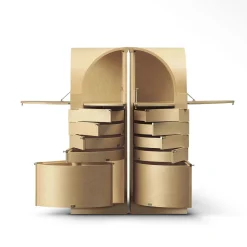 Armadio ad angolo in legno d'acero chiaro Nyn*Giorgetti Outlet