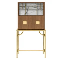 Armadio alto in rovere Zuan*Ghidini 1961 Outlet