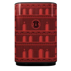 Armadio curvo rosso Facciata Quattrocentesca*Fornasetti Clearance