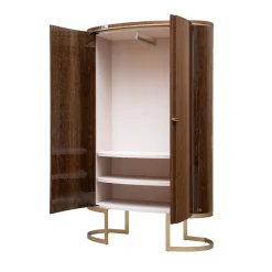 Armadio Diamond in Legno di Sucupira con Finitura Lucida*Franco Bianchini Best