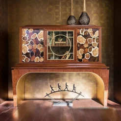 Armadio in mogano e legno Bunga*Provasi