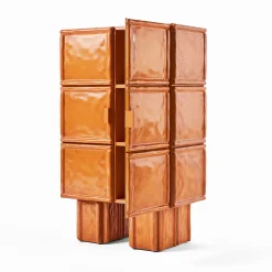 Armadio Riva Arancione di Patricia Urquiola*Cimento Outlet