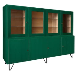 Armadio verde Eroica di Eugenio Gambella*Ebanisteria Roberto Gambella New