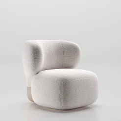 Asawa Pearl Bouclè Armchair*Secolo New