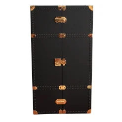 Baule bar a vapore Regale con ruote nere e oro*Terrida Hot