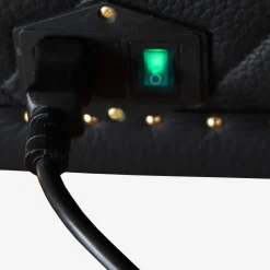 Baule bar a vapore Regale con ruote nere e oro*Terrida Hot