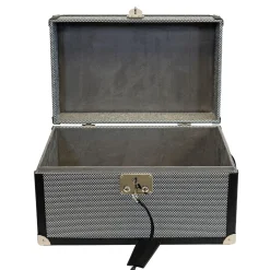 Baule piccolo Optical Nero Notte*Cassigoli Discount