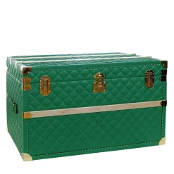 Baule Reale in Pelle Verde*Terrida