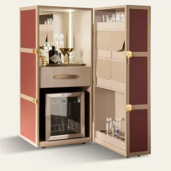 Baule Romeo marrone e beige*Casa Covre New