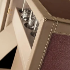 Baule Romeo marrone e beige*Casa Covre New