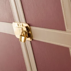 Baule Romeo marrone e beige*Casa Covre New