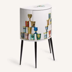 Bicchieri di Boemia Piccolo Mobile Curvo*Fornasetti Outlet