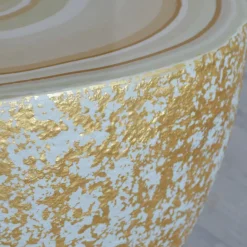 BonBon Tavolino irregolare dorato e beige #2*Cupioli