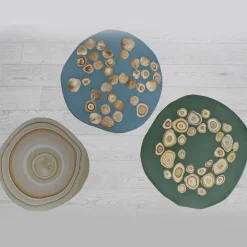 BonBon Tavolino irregolare dorato e verde #2*Cupioli