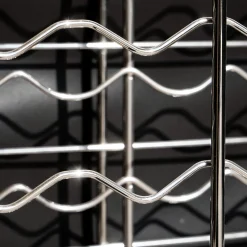 Bottillaria Portabottiglie da 48 bottiglie in metallo cromato*Enrico Girotti Sale