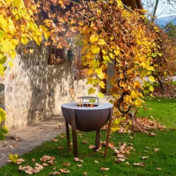 BQ154 Iris barbecue in ferro a semisfera*LaFerrotecnica Sale