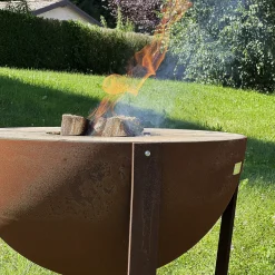 BQ154 Iris barbecue in ferro a semisfera*LaFerrotecnica Sale