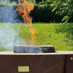 BQ154 Iris barbecue in ferro a semisfera*LaFerrotecnica Sale