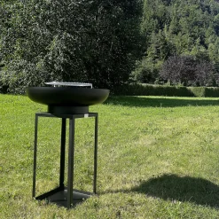 BQ137A Ara Barbecue in Acciaio Nero*LaFerrotecnica Hot