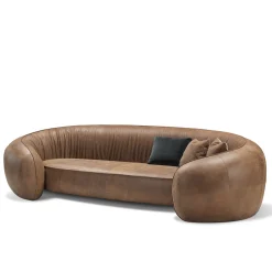 Bridge Divano a 3 posti marrone di Stefano Giovannoni*Ghidini 1961 Clearance