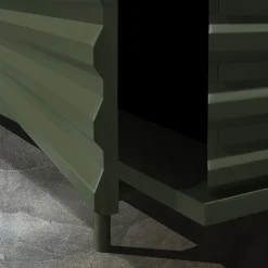 B-SIDE Credenza a 4 ante in MDF verde rosmarino*DLA Design Lab Hot