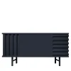 B-Side Credenza a 2 ante in MDF blu profondo*DLA Design Lab Clearance