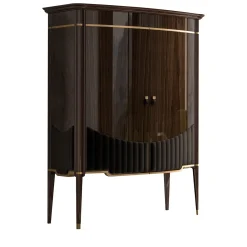 Cabinet da bar Hollywood Glossy Brown*Alberto & Mario Ghezzani Hot
