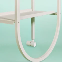 Carrello JJ in Metallo Bianco*Giacopini Outlet