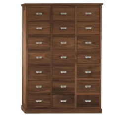 Cassettiera in noce Gastonia 1.01 di C.R. & S.*Riva 1920 Hot