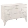 Cassettiera Linpha in Legno di Acero Bianco con 4 Cassetti*Cafedesart Online