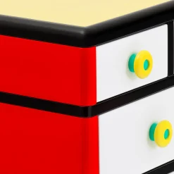 Cassettiera Rosa di George Sowden - Post Design*Memphis Discount