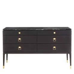 Cassettone Nara in legno con piano in marmo*Galimberti Nino Best