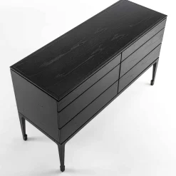 Cassettone Taisha Nero in Legno*Galimberti Nino Sale