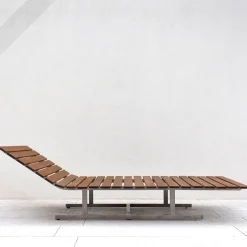 Chaise longue a slitta per esterni*Studio Ponsi Sale